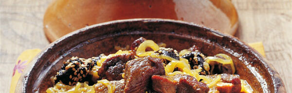 Lammtajine mit Pflaumen Lammtajine mit Pflaumen