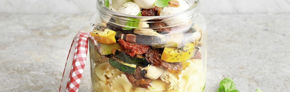 Antipasti-Nudelsalat Antipasti-Nudelsalat