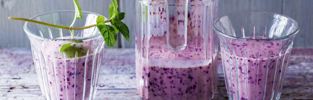 Heidelbeer-Joghurt-Shake Heidelbeer-Joghurt-Shake