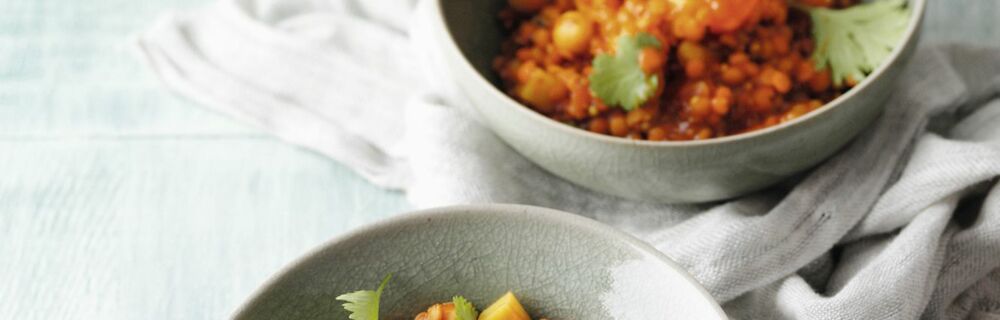 Linsen-Tomaten-Dal Linsen-Tomaten-Dal