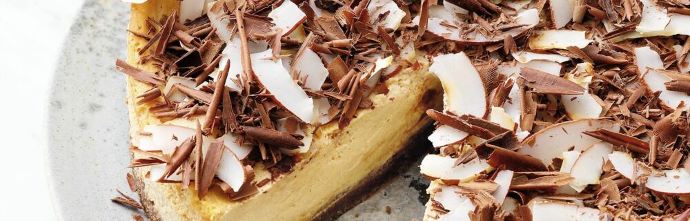Schoko-Kokos-Cheesecake Schoko-Kokos-Cheesecake