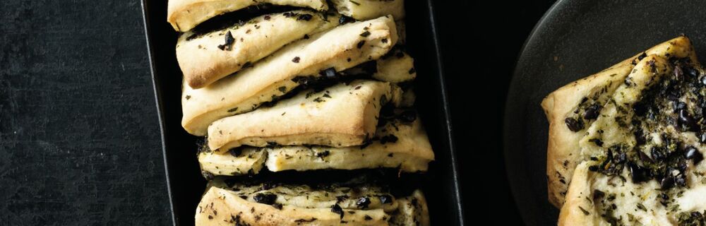Oliven-Zupfbrot Oliven-Zupfbrot