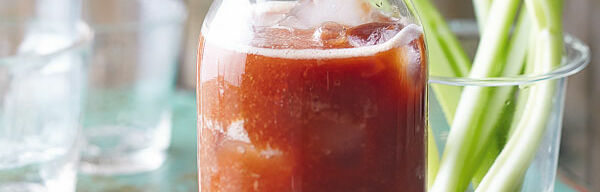 Virgin Mary mit Selleriestick Virgin Mary mit Selleriestick