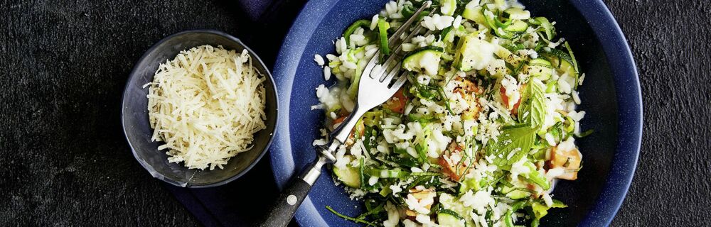 Grünes Gemüserisotto Grünes Gemüserisotto