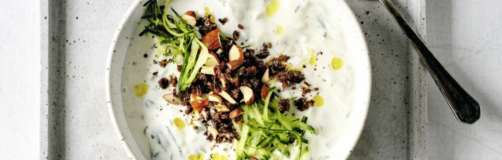 Pikante Joghurt- Gurken-Suppe Pikante Joghurt- Gurken-Suppe