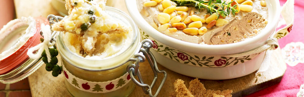 Griebenschmalz mit Apfel und grünem Pfeffer Griebenschmalz mit Apfel und grünem Pfeffer