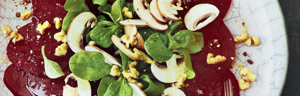 Getrüffeltes Rote-Bete-Carpaccio Getrüffeltes Rote-Bete-Carpaccio