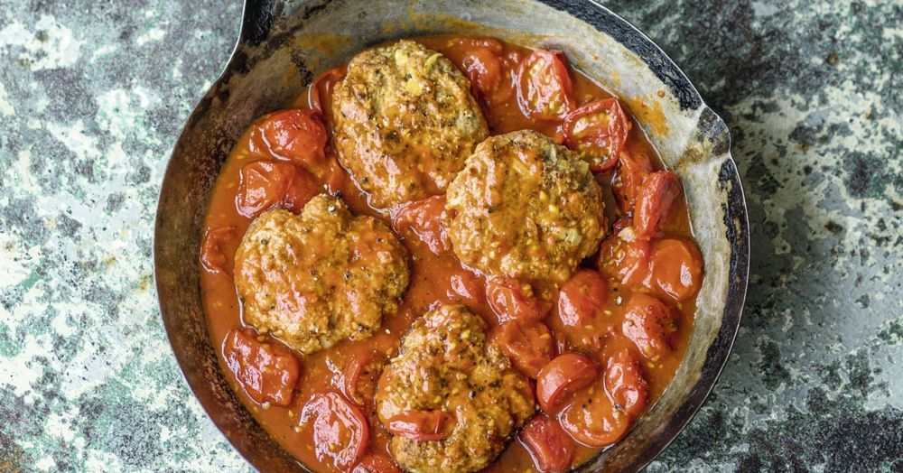 Scharfe Hacksteaks mit Bohnen-Püree Rezept | Küchengötter