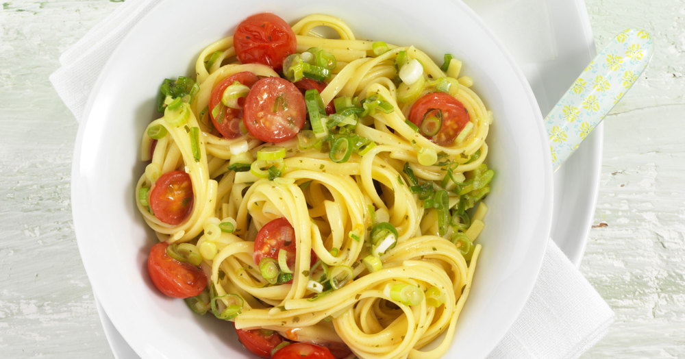 Linguine mit Buttertomaten