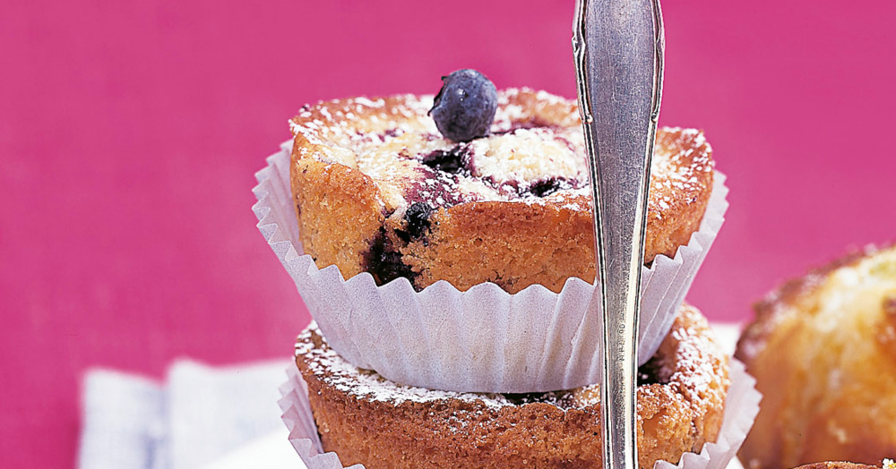 Joghurt-Heidelbeer-Muffins Rezept | Küchengötter