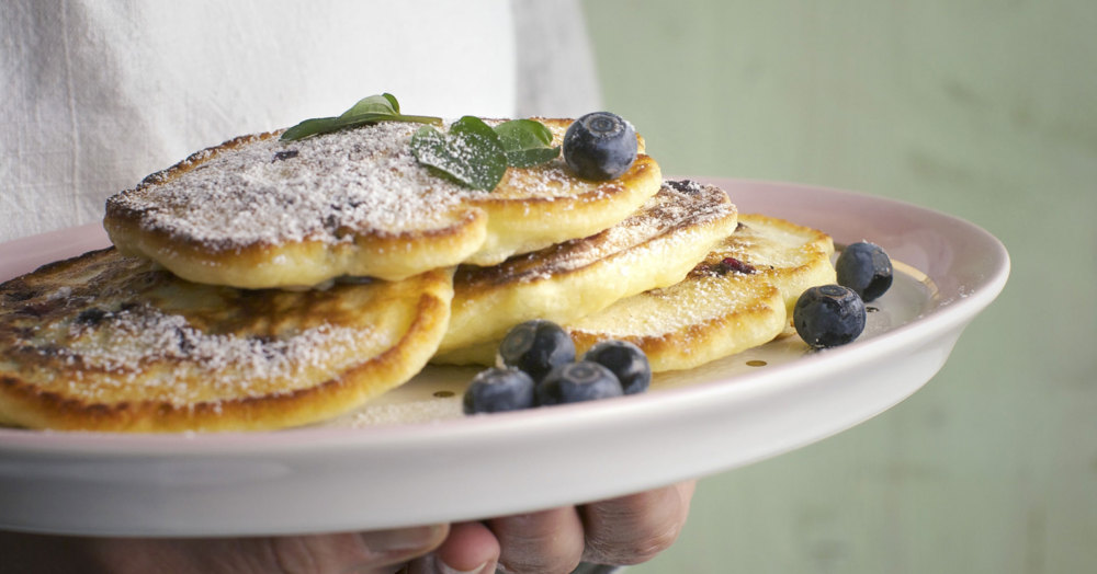 Heißgeliebte Blaubeerpfannkuchen Rezept | Küchengötter