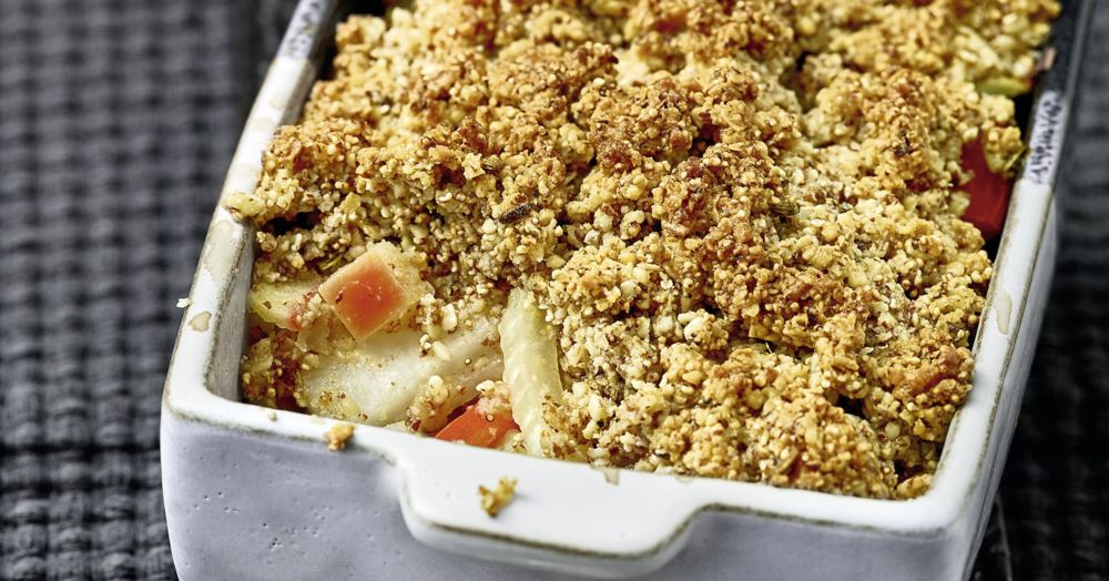 Apfel Crumble Rezept