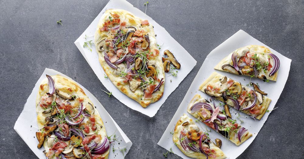 Mini-Flammkuchen Rezept | Küchengötter