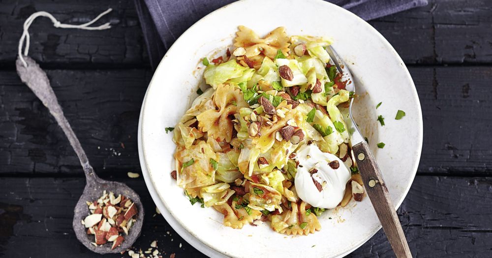 Paprika-Kraut-Farfalle Rezept | Küchengötter