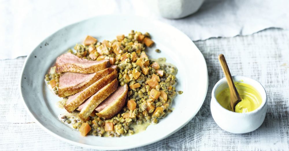 Entenbrust Linsen Rezept