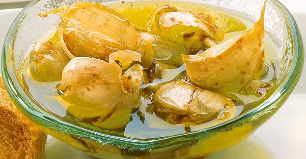 Knoblauch in Öl Rezept | Küchengötter