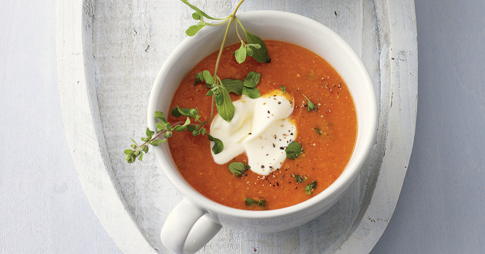 Rote Linsen-Paprika-Suppe Rezept | Küchengötter