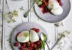Joghurtmousse mit Himbeeren und Cranberrys Joghurtmousse mit Himbeeren und Cranberrys