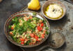 Taboulé mit Hummus Taboulé mit Hummus