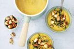 Kürbissuppe mit Orangen-Gremolata Kürbissuppe mit Orangen-Gremolata