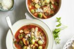 Winter-Minestrone mit Maronen Winter-Minestrone mit Maronen