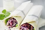 Wraps mit Linsen und Kohl Wraps mit Linsen und Kohl