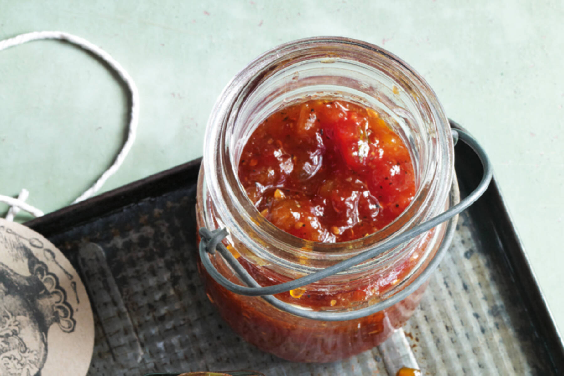 Aprikosen-Tomaten-Konfitüre mit Koriander Rezept | Küchengötter