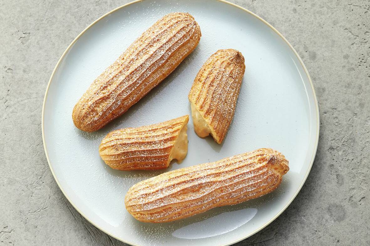 Eclairs mit Vanillecreme Rezept | Küchengötter