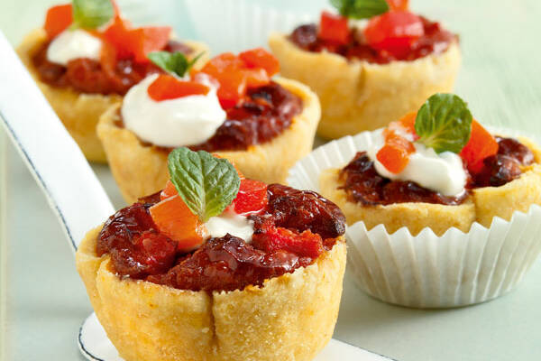 Mini-Paprika-Quiches Rezept | Küchengötter