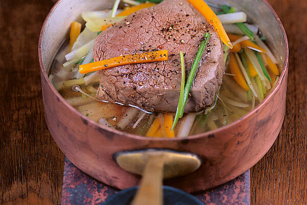 Rinderfilet »à la Tafelspitz« Rezept | Küchengötter