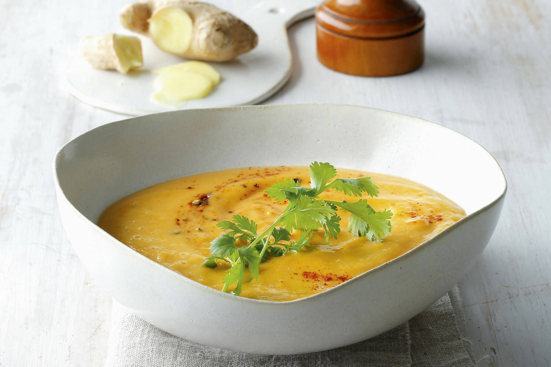 Süßkartoffel-Zitronengras-Suppe Rezept | Küchengötter