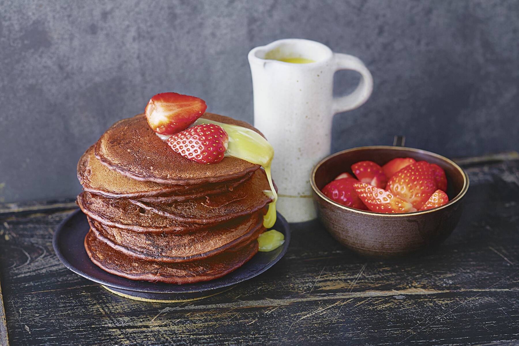 Vegane Schoko-Pancakes | Küchengötter