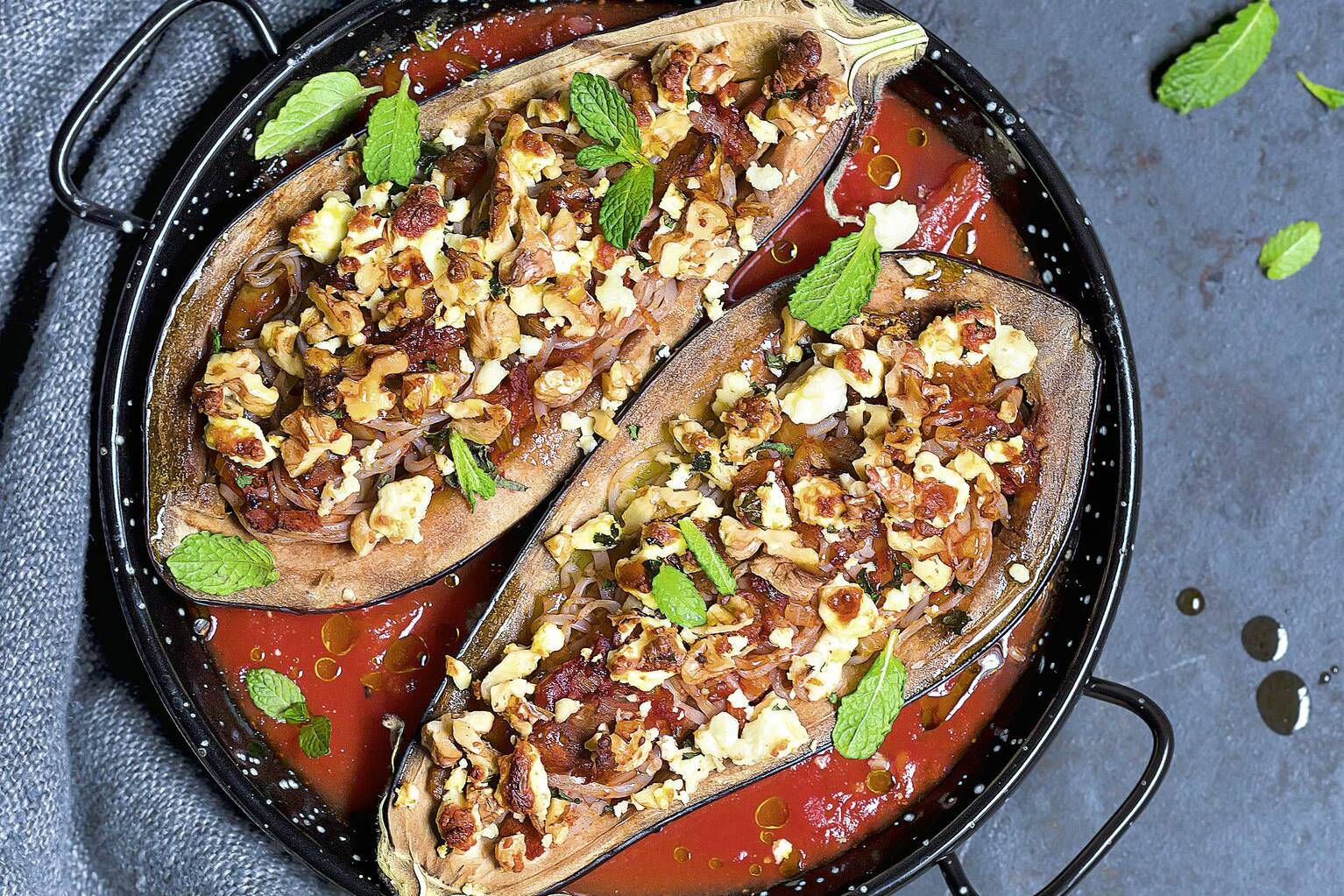 Aubergine Mit Feta Rezepte Chefkoch