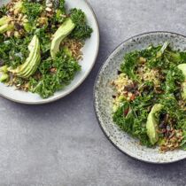 Grüne Bowl mit Grünkern Grüne Bowl mit Grünkern