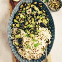 Rosenkohl-Zitronen-Pasta Rosenkohl-Zitronen-Pasta