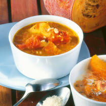 Karibische Kürbissuppe Karibische Kürbissuppe