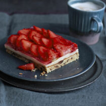 Erdbeerkuchen vom Blech Erdbeerkuchen vom Blech