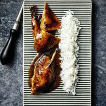 Wilde Pekingente mit Reis Wilde Pekingente mit Reis