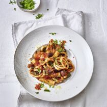 Tortiglioni mit
Tintenfisch Tortiglioni mit
Tintenfisch