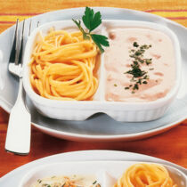 Spaghetti mit Tunfischmascarpone Spaghetti mit Tunfischmascarpone