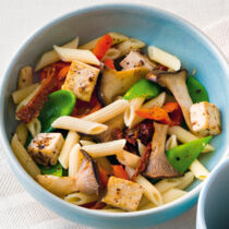 Penne-Salat mit Tofu Penne-Salat mit Tofu