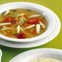 Minestrone mit Spargel Minestrone mit Spargel