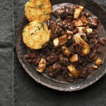Rehragout mit Pilzen Rehragout mit Pilzen