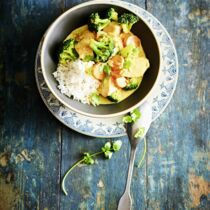 Hähnchencurrymit Reis Hähnchencurrymit Reis