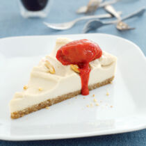 Cashew-Käsekuchen Cashew-Käsekuchen