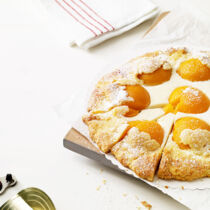 Pfirsich-Holunder-Galette Pfirsich-Holunder-Galette