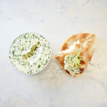 Bärlauchbutter mit Limette Bärlauchbutter mit Limette