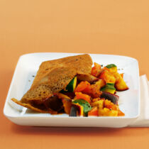 Galettes mit Ratatouille Galettes mit Ratatouille
