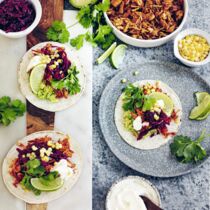 Würzige Jackfruit-Tacos Würzige Jackfruit-Tacos