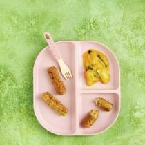 Dinkelbratlinge mit Kürbissauce Dinkelbratlinge mit Kürbissauce